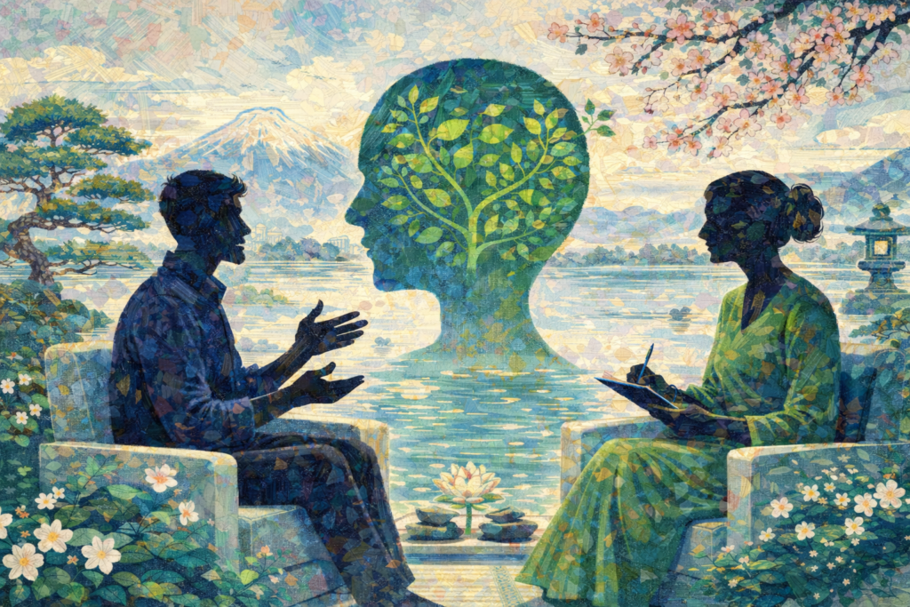 counselor counseling a counselee